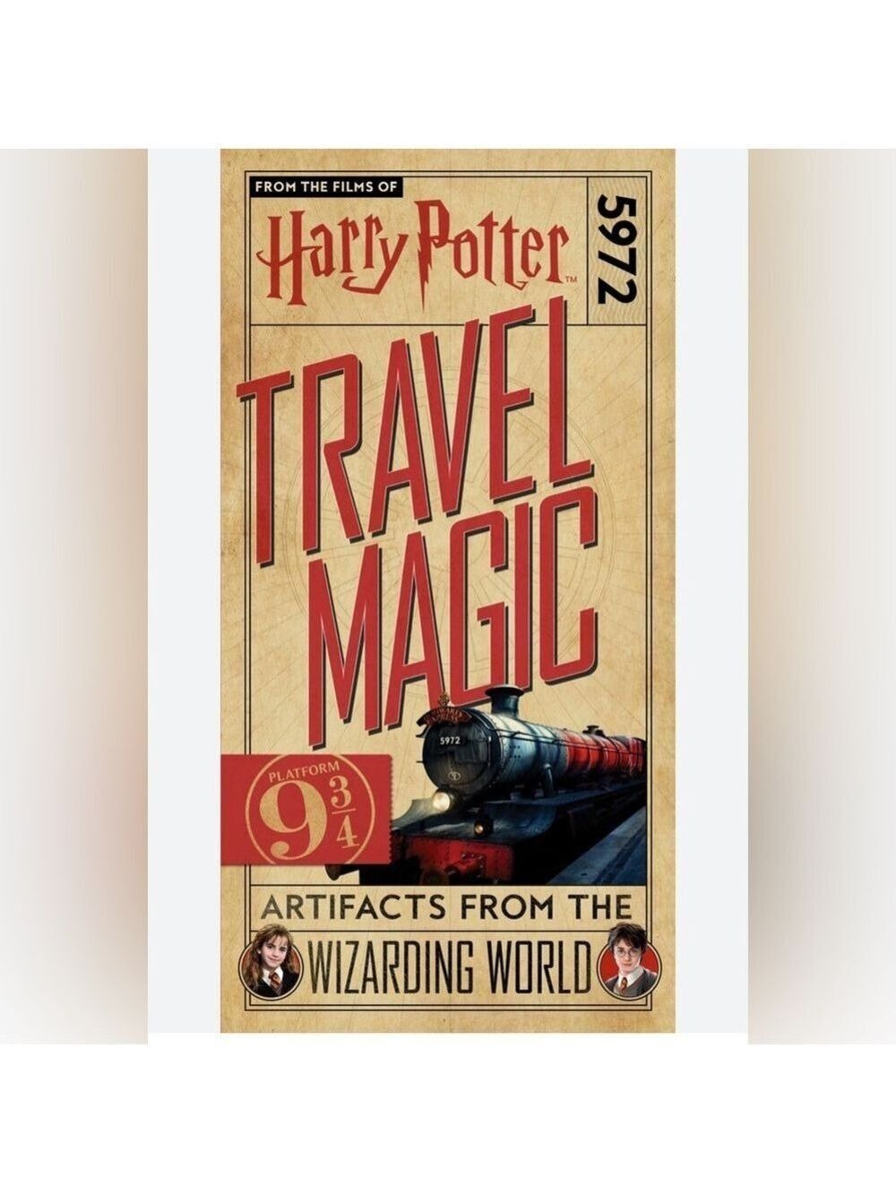Harry Potter Travel Magic Artifacts Fold Out Book & EP! Magic Journal - 2 Books - Picture 3 of 16